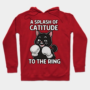 Boxing Cat Hoodie